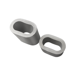 Anillo oval de aluminio 45 mm 18E