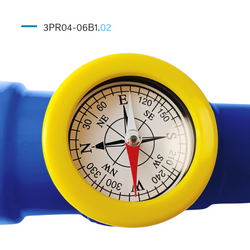 Telescopio con brújula para el parque infantil