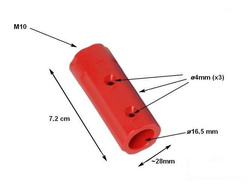 Conector de cuerda con rosca