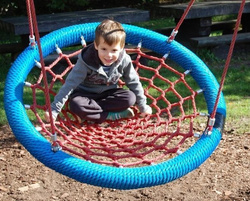 Columpio nido de cigüeña 120 cm para parque infantil público