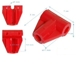 T-link LUX para cable reforzado de Ø16 mm