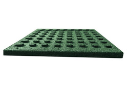 Alfombrilla de goma 500x500x35 mm