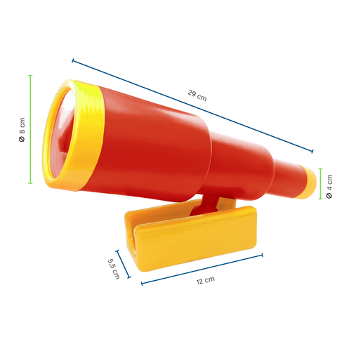 Telescopio LUX para casas de jardín
