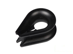 Ojal abierto de plástico