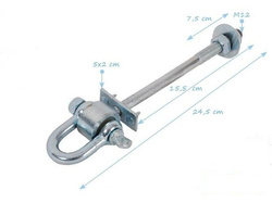 2xeslinga tipo D M12 160 mm