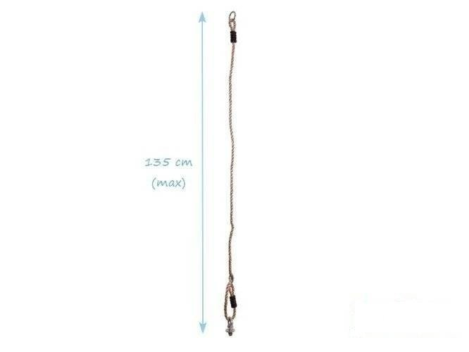 Cuerda de neumático para columpio de parque infantil