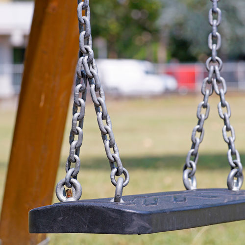 Juego de cadenas galvanizadas 6 mm - 1,8 m