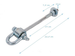 2xRótulas tipo C M12 140mm