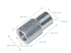 Anillo de aluminio M12