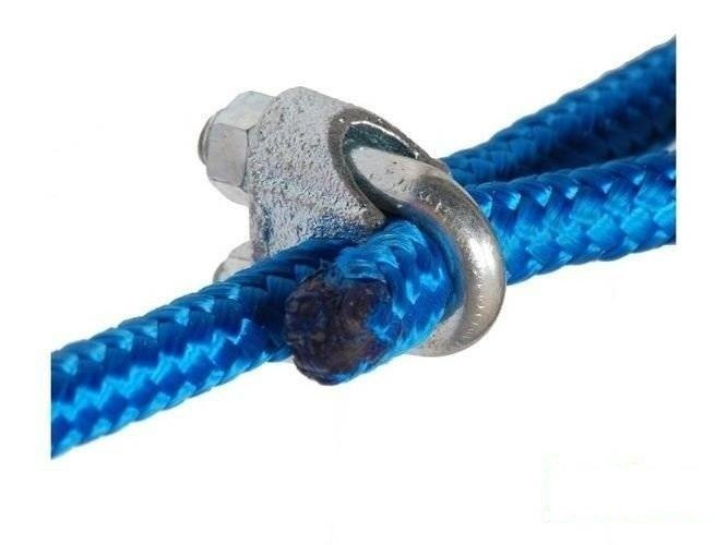 Abrazadera de cuerda DIN741 10mm