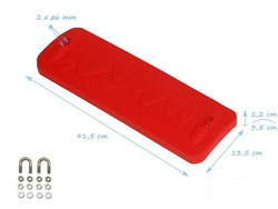 Columpio plano ECO para parque infantil público