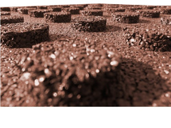 Alfombrilla de goma 500x500x35 mm