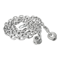 Juego de cadenas galvanizadas 5mm - 1,8m
