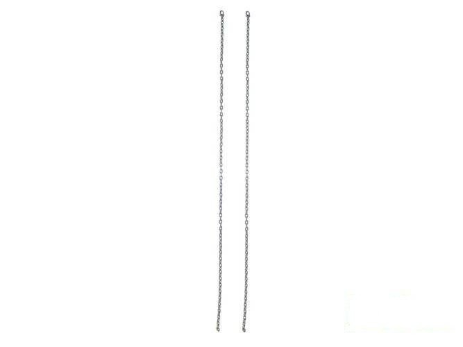 Juego de cadenas de un punto de acero inoxidable 5 mm - 1,8 m