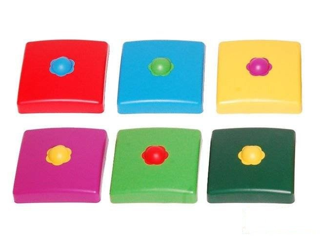 Tapa de plástico para barra cuadrada de 95x95 mm