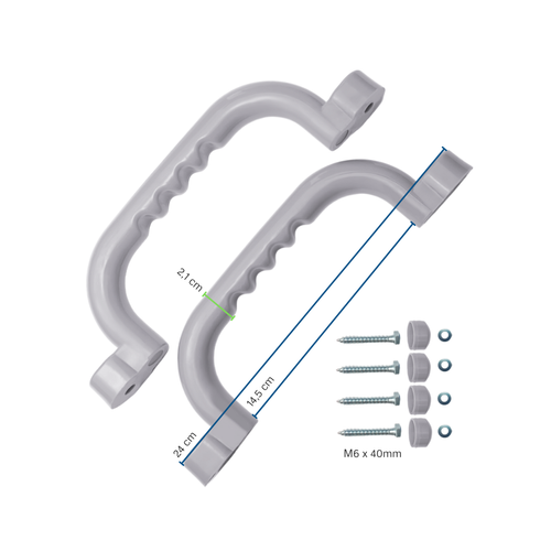 Juego de asas 240x75 mm