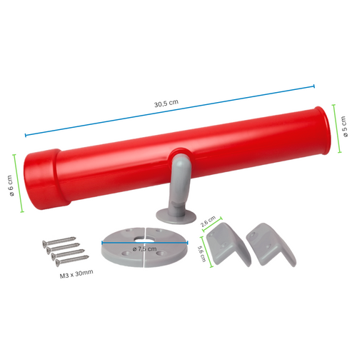 Telescopio para el patio de recreo
