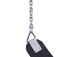 Columpio flexible con cadena para un parque infantil público