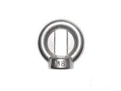 Ojal metálico de acero inoxidable M8