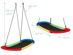 Nido de cigüeña completo 165 x 70 cm