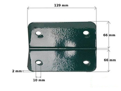 Barra angular 128x66x66 mm
