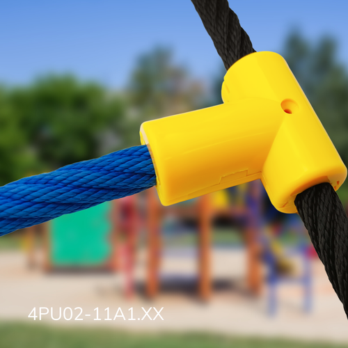 Conector en T para cable reforzado de Ø16 mm