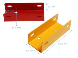 Pieza en C para balancín con muelle