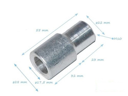 Anillo de aluminio M10