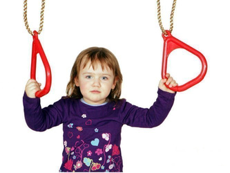 Aros triangulares de plástico para gimnasia