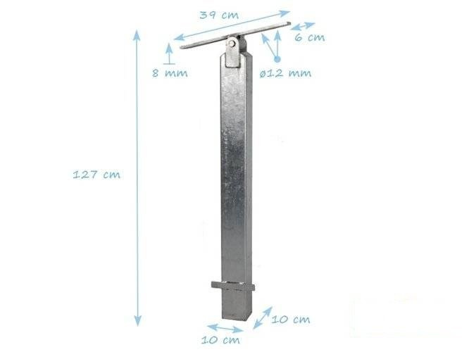 Base de viga de equilibrio de tipo II