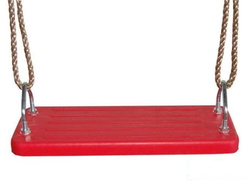 Columpio de caucho plano