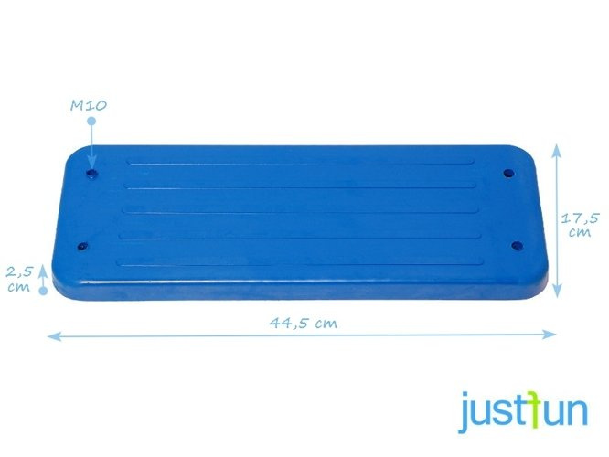 Columpio de caucho + juego de cadenas galvanizadas 5mm - 1,8m