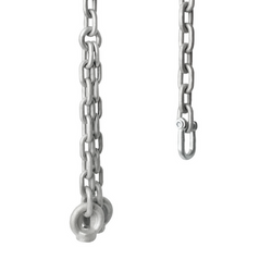 Juego de cadenas galvanizadas 5mm - 1,8m