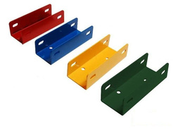 Pieza en C para balancín con muelle