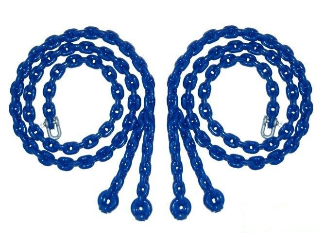 Juego de cadenas revestidas 5 mm 1,8 m