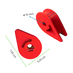 Casquillo con agujero hexagonal M10