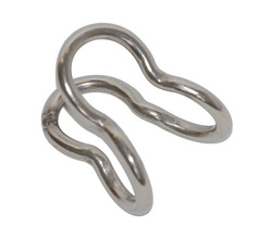 Acoplador transversal para cable reforzado de 16 mm tipo U