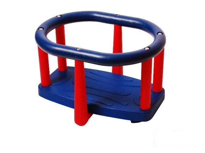 Columpio de cubo LUX + juego de cadenas de acero inoxidable de 5 mm - 1,8 m