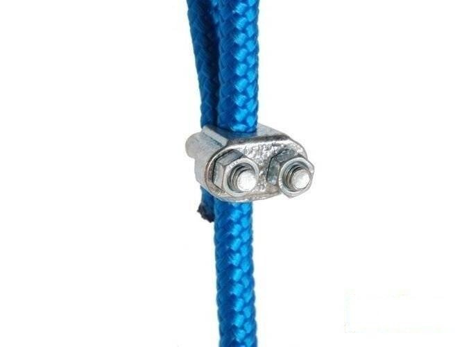 Abrazadera de cuerda DIN741 10mm