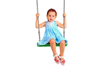 Columpio LUX + juego de cadenas galvanizadas 6mm - 1,8 m