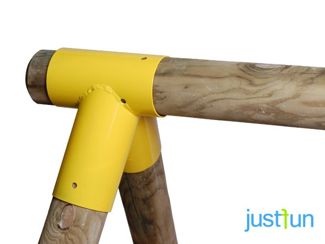 2 x conexión de viga Ø100 mm, 100°