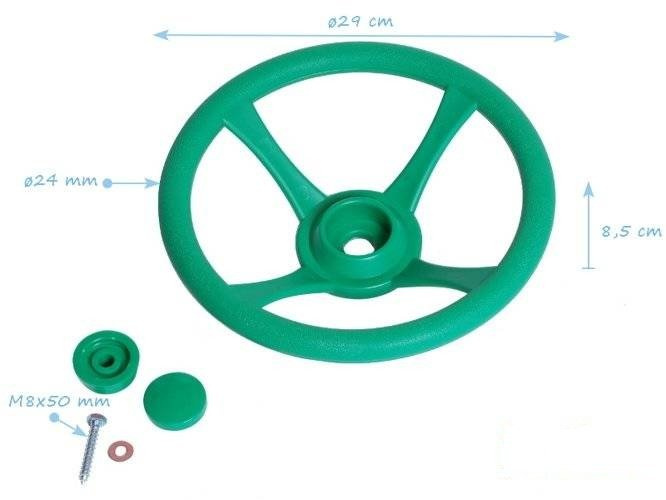Volante para casitas de juegos