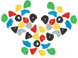 Piedras en L para el rocódromo