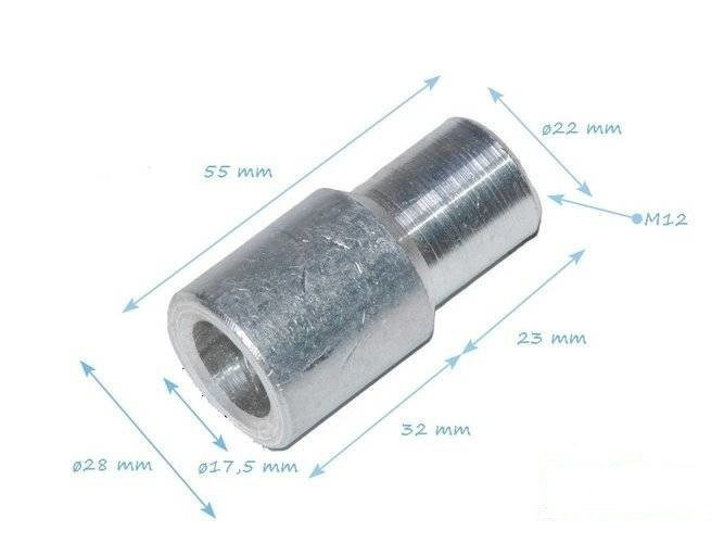 Anillo de aluminio M12