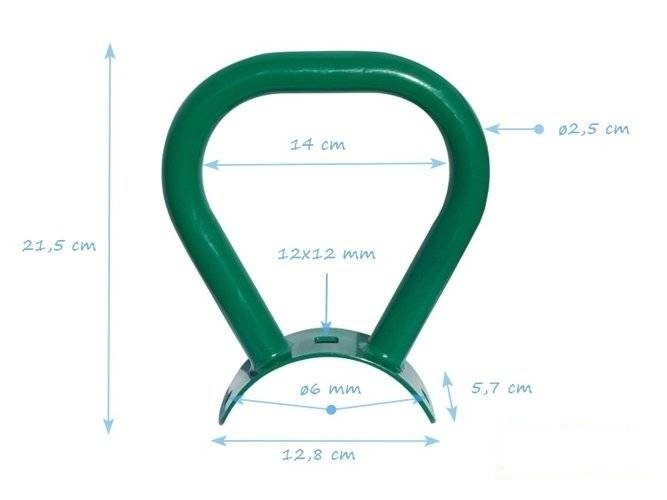 Soporte de barra de equilibrio para barra de Ø100-120 mm