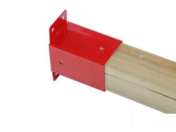 Conector de pared 90x90 mm