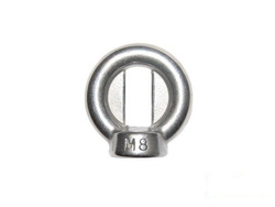 Ojal metálico de acero inoxidable M8