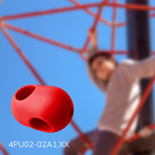 Conector transversal de una pieza para cable reforzado ø16mm