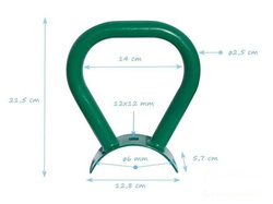Soporte de barra de equilibrio para barra de Ø100-120 mm