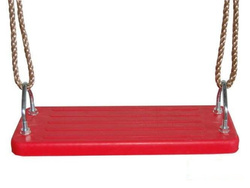 Columpio de caucho plano